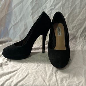 Steve Madden faux suede 5 inch heels